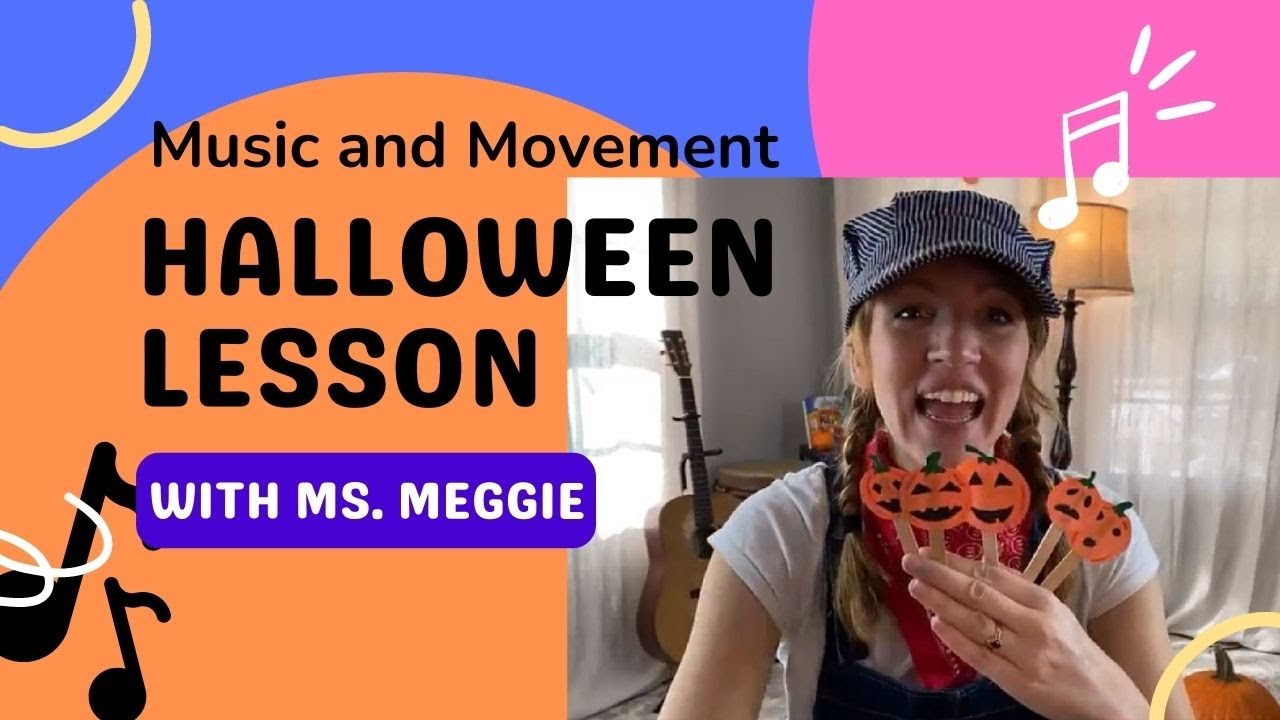 Halloween Lesson: Music and Movement 30 min Class! - YouTube