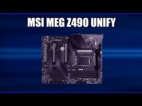 Материнская плата MSI MEG Z490 UNIFY