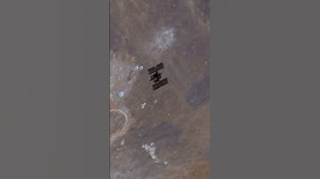 ISS transiting the face of the Moon...