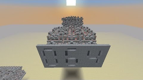 Minecraft Redstone compact and fast binary to BCD decoder (V019)
