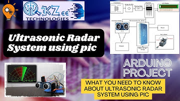 Ultrasonic Radar system using PIC controller|@qkzeetechnologieselectroni3208