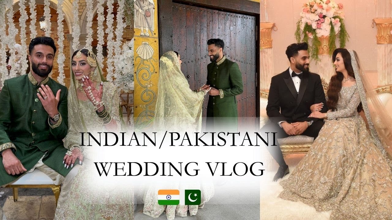 Marrying my Pakistani Husband 🇵🇰❤️🇮🇳 | Wedding Vlog!!
