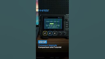 FNIRSI 2D15P Touchscreen 2CH 100MHz Digital Oscilloscope+Multimeter+DDS | Firmware Upgrade Tutorial