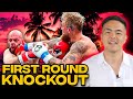 How did i predict another jake paul 1st round ko
