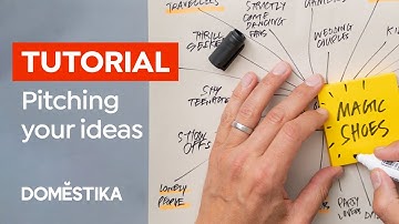 Creative Thinking Tutorial: Tips to Successfully PITCH YOUR IDEAS with Nick Eagleton | Domestika
