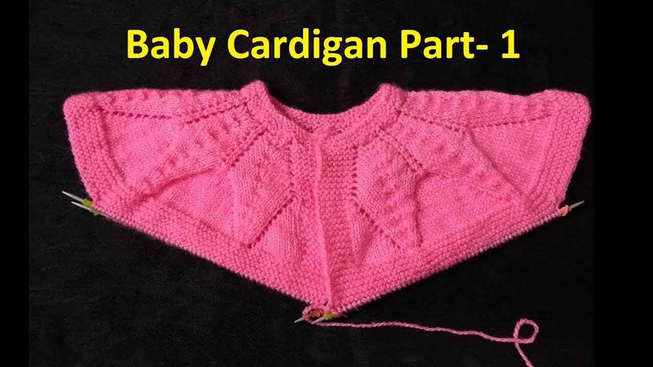 baby sweater neck design