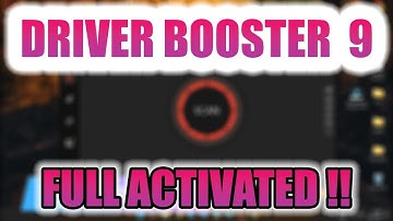 Driver Booster 9.5 License Key 2022 (Key In Description)