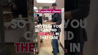 Crumbled cheese #english #inglês #ingles #inglesfacil #inglesonline #inglesonline #food #cheese