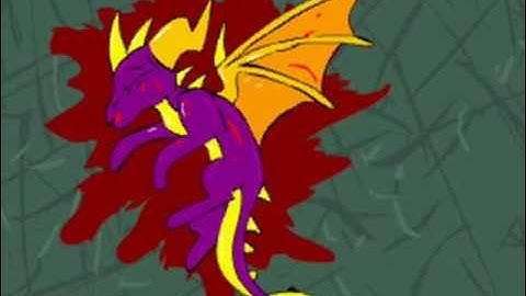 spyro time of the dying animation