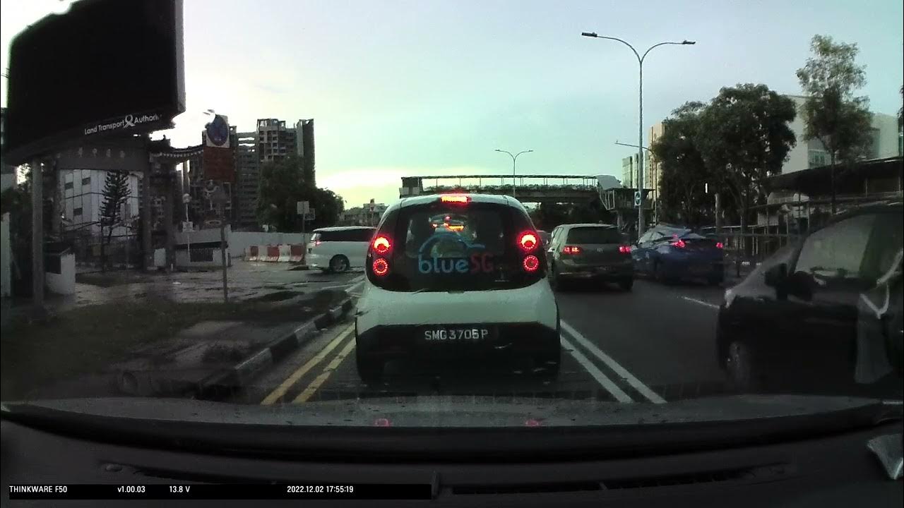 Cross double white line without signal YouTube