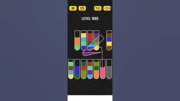 water sort puzzle - level 1665