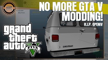GTA Mod OpenIV HasBeen Shut Down by Rockstar – No More GTA 5 Mods?