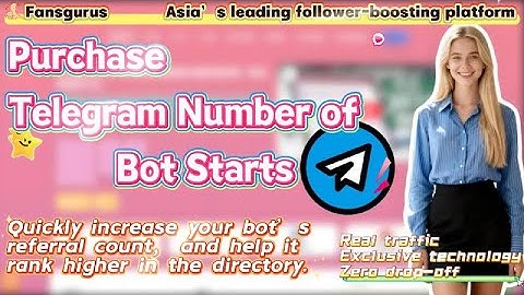 How to Buy Telegram Bot Traffic? Boost Your Telegram Bot Users Fast & Easy! #TelegramBot #BotTraffic