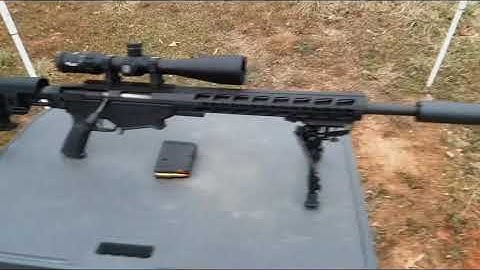 Silenced (Suppressed) .308 Ruger RPR