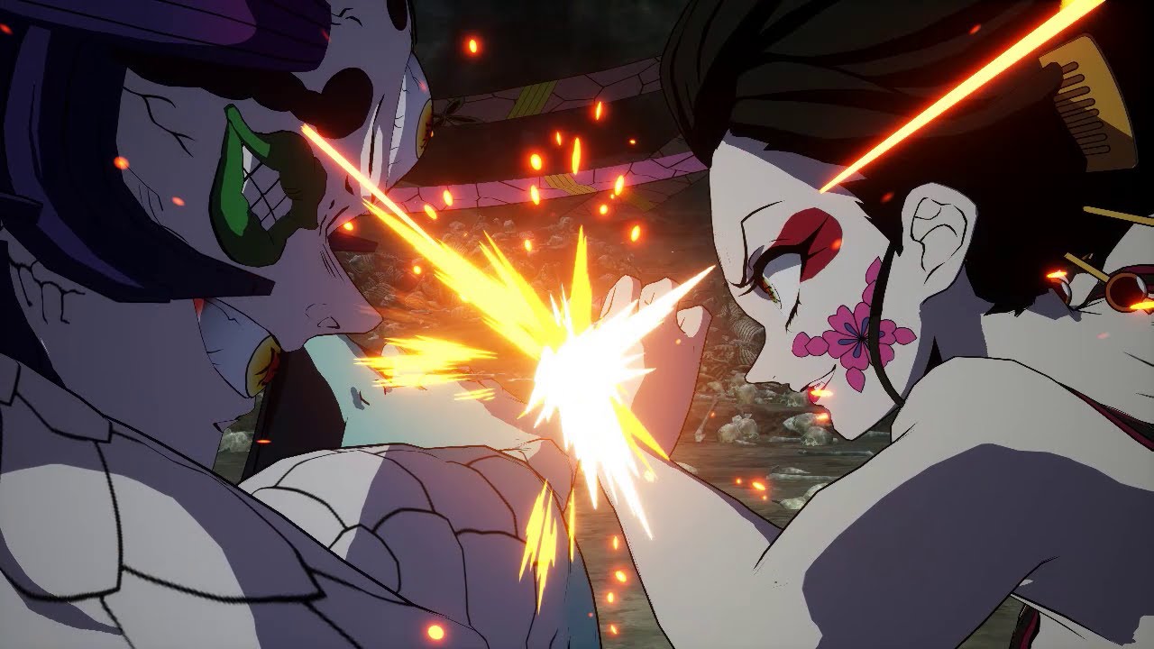 굣코 VS 다키 (귀멸의 칼날 히노카미 혈풍담2)