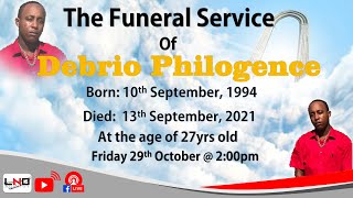 The Funeral Service of Debrio Philogence