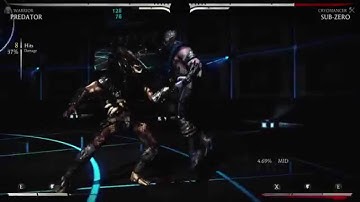 MKX - Predator Punish Midscreen Combo 40% 1 bar (Any Variation)