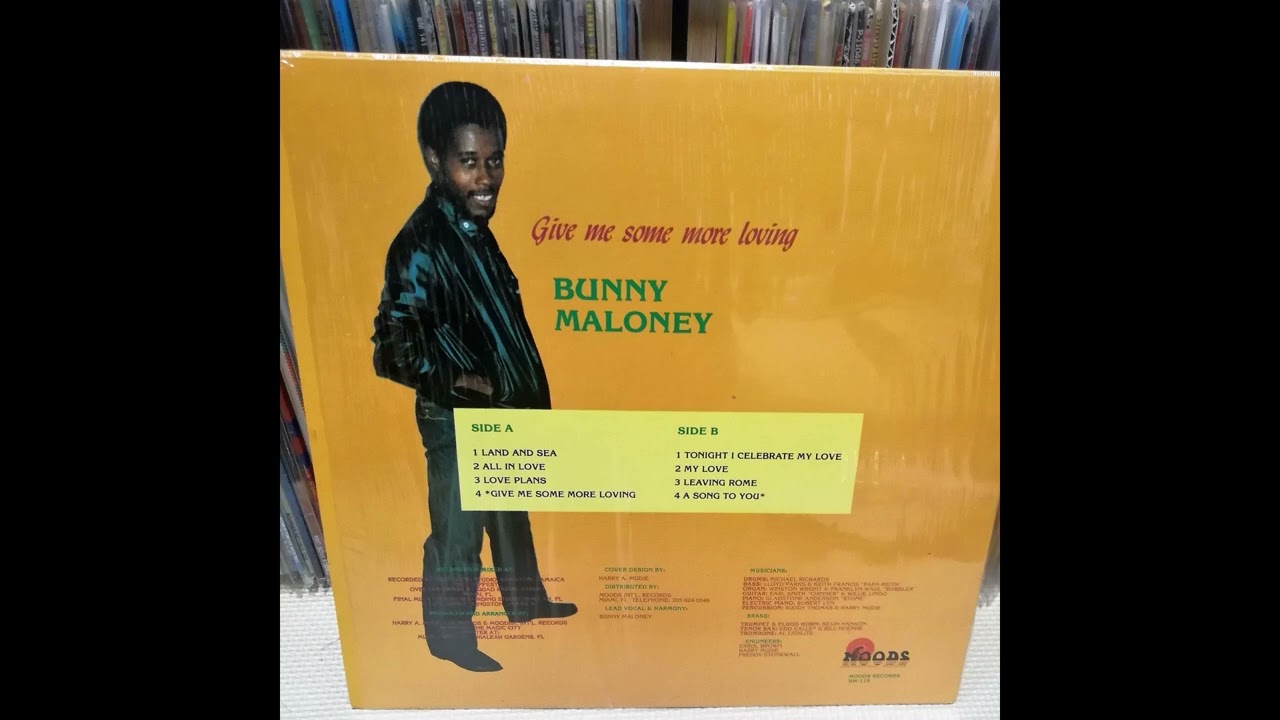 BUNNY MALONEY - GIVE ME SOME MORE LOVING [LP] - YouTube