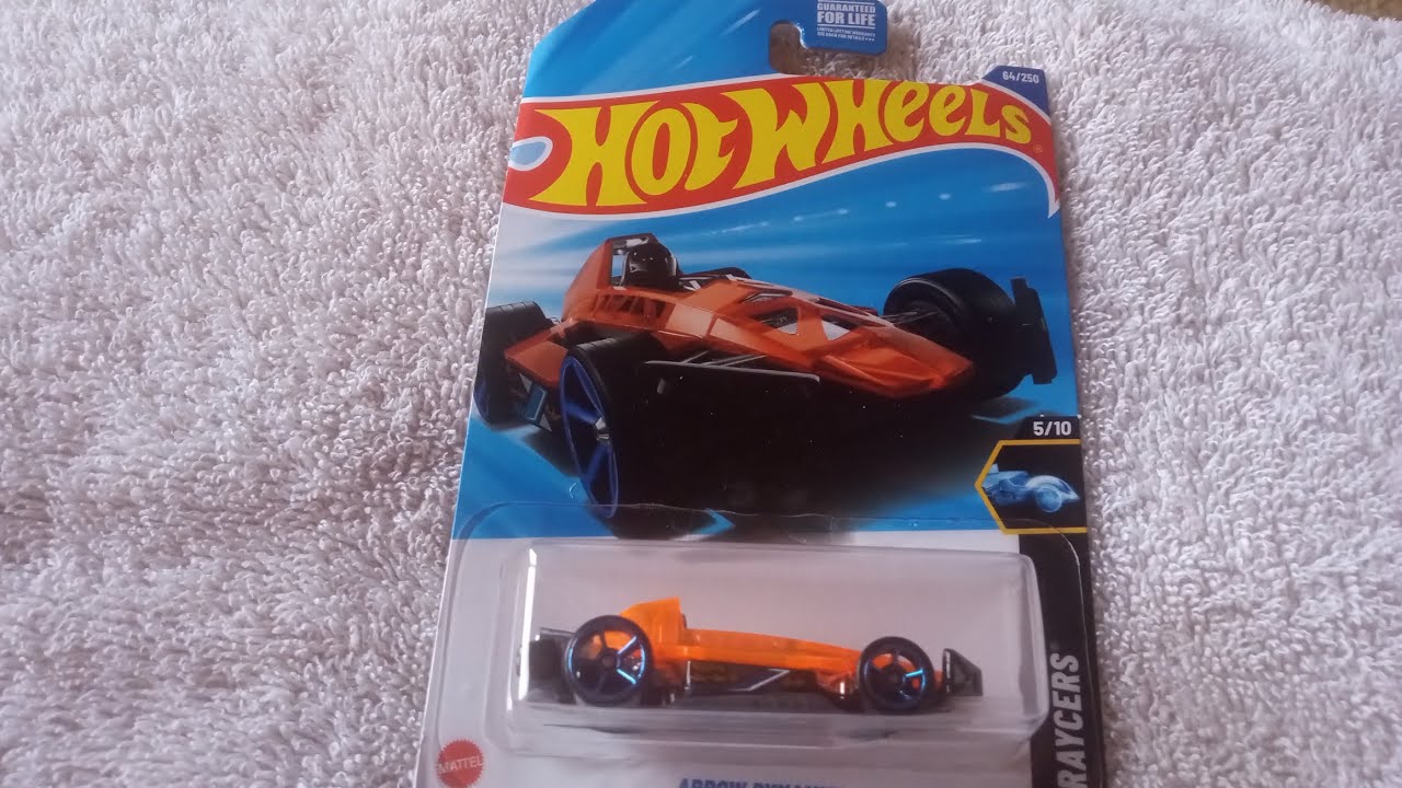 Hot Wheels Collection Orange X-Raycers Arrow Dynamic - YouTube