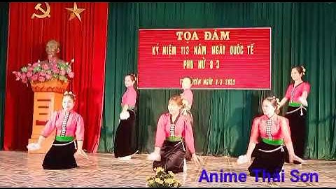 Múa tiếng nhạc gọi trăng. Thị trấn Bắc Yên camera Thái Sơn