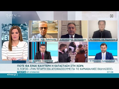 Γώγος, Βασιλακόπουλος και Γραβάνης και τη μη άρση μέτρων, όπως στην Ευρώπη | Τώρα ό,τι συμβαίνει