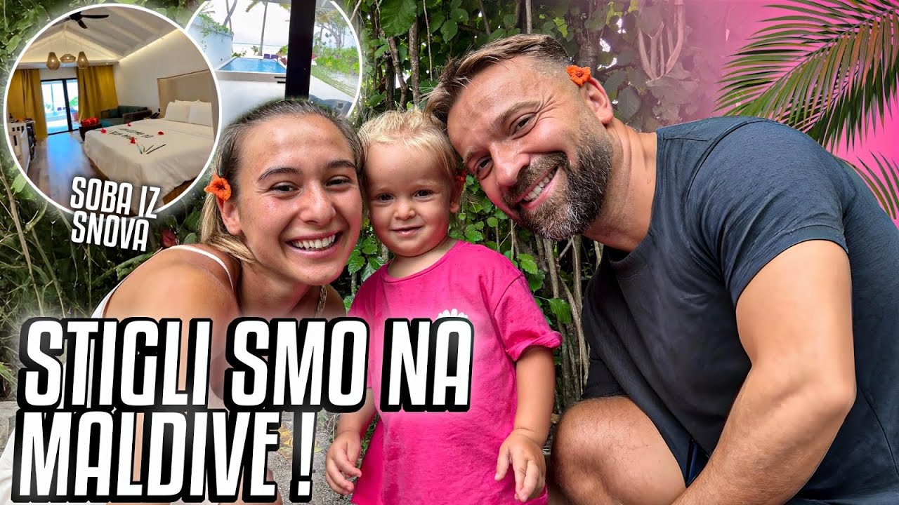 Stigli smo na Maldive 🌴 + Obilazak sobe iz snova! 🛌