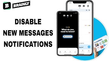 How To Disable New Messages Notifications On Brainly App