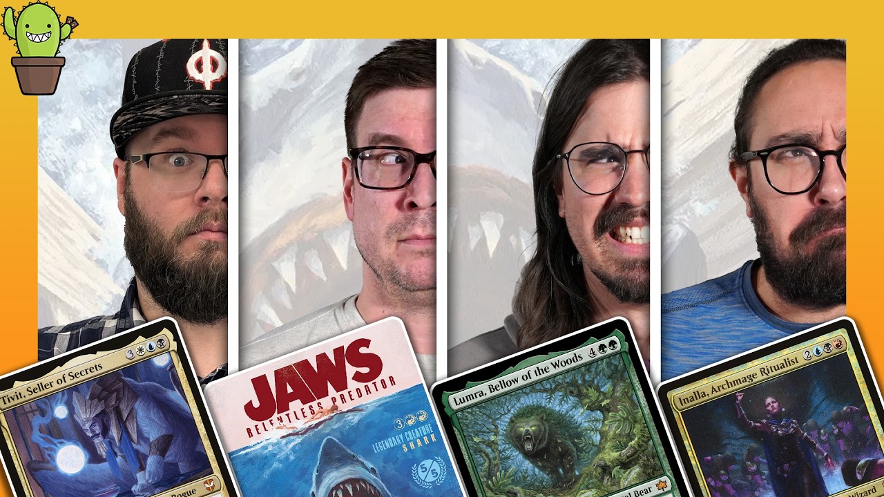 A cEDH game with BLOOD TOKENS IN THE WATER | Tivit VS Jaws VS Lumra VS Inalla thumbnail