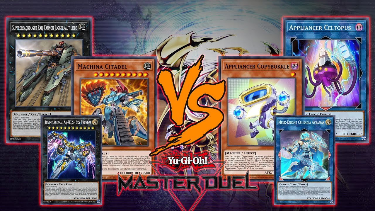 Earth Machine Vs Appliancer | Yu Gi Oh! Master Duel