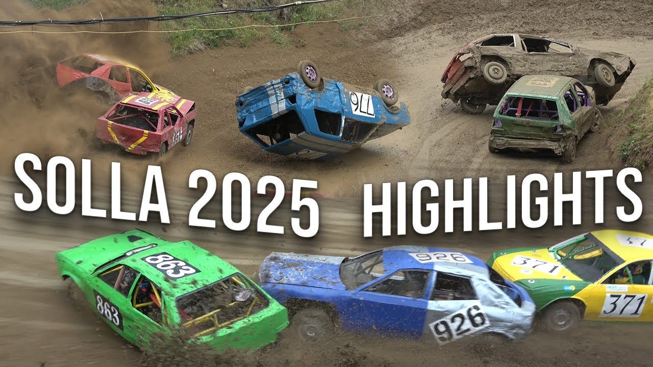 Stock-Car Solla 2025 | Überschläge, Dreher & Feindkontakt
