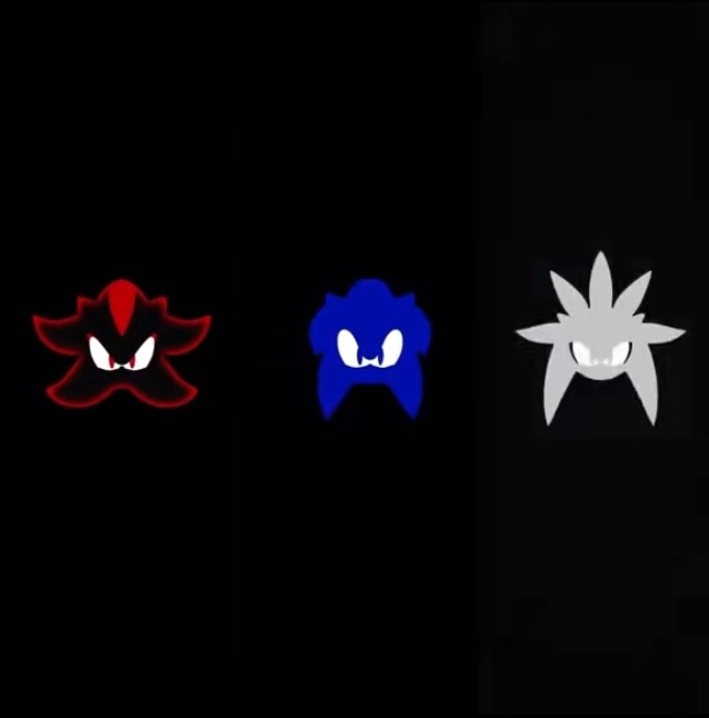Sonic,Shadow and Sliver #edit #sonic #shadow #sliver #shorts