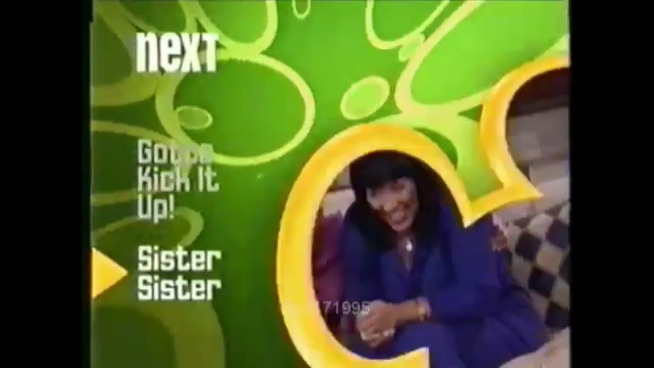 Disney Channel Next Bumper (Gotta Kick It Up! to Sister, Sister) (November 18, 2003)