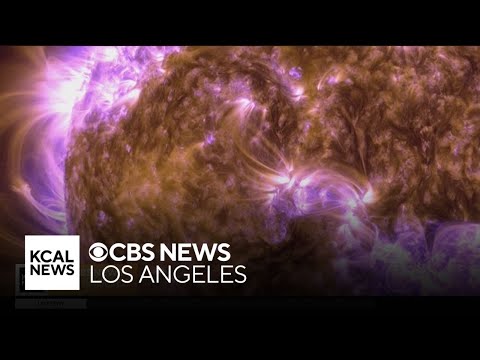 Geomagnetic storm hits earth, creating colorful light shows