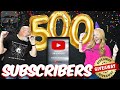 500 subscribers special celebration and giveaway  what does this youtube milestone get you