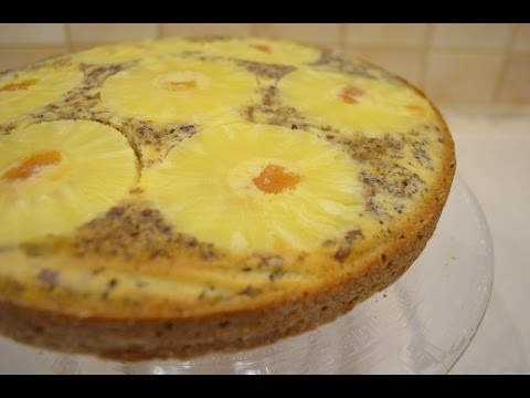 Wideo: Odwrócone Ciasto Karmelowe Ananasowe