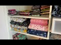 Sewing Room Organization 💕 How I Store My Finished Projects