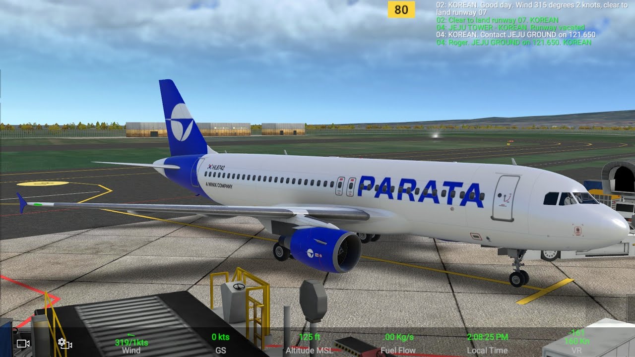 [RealFlightSimulator] 파라타항공 A320-200 김포(RKSS)~제주(RKPC) 시뮬레이션