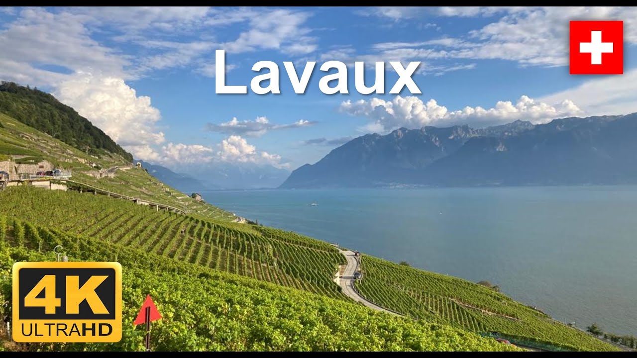 Lavaux - Epesses Swiss Riviera - 4K Walking tour - September 