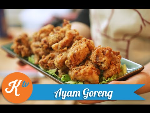  Resep  Ayam  Goreng  Fried Chicken Recipe Video JANE 