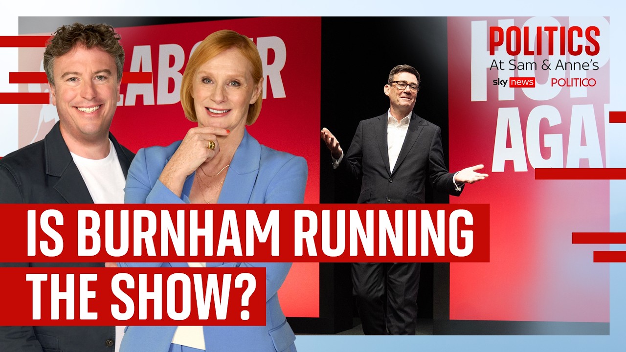 What does Andy Burnham have to prove today?