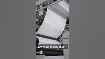 Our label raw material production machines/ #label #quality #manufacturing#material#factory#workshop