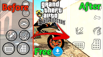 TRANSPARENT BUTTON | GTA SA ANDROID |FREE DOWNLOAD | 2021 | IN HINDI , URDU | IM ONIX