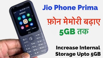 Boost Storage on Jio Phone Prima: No Memory Card Required!