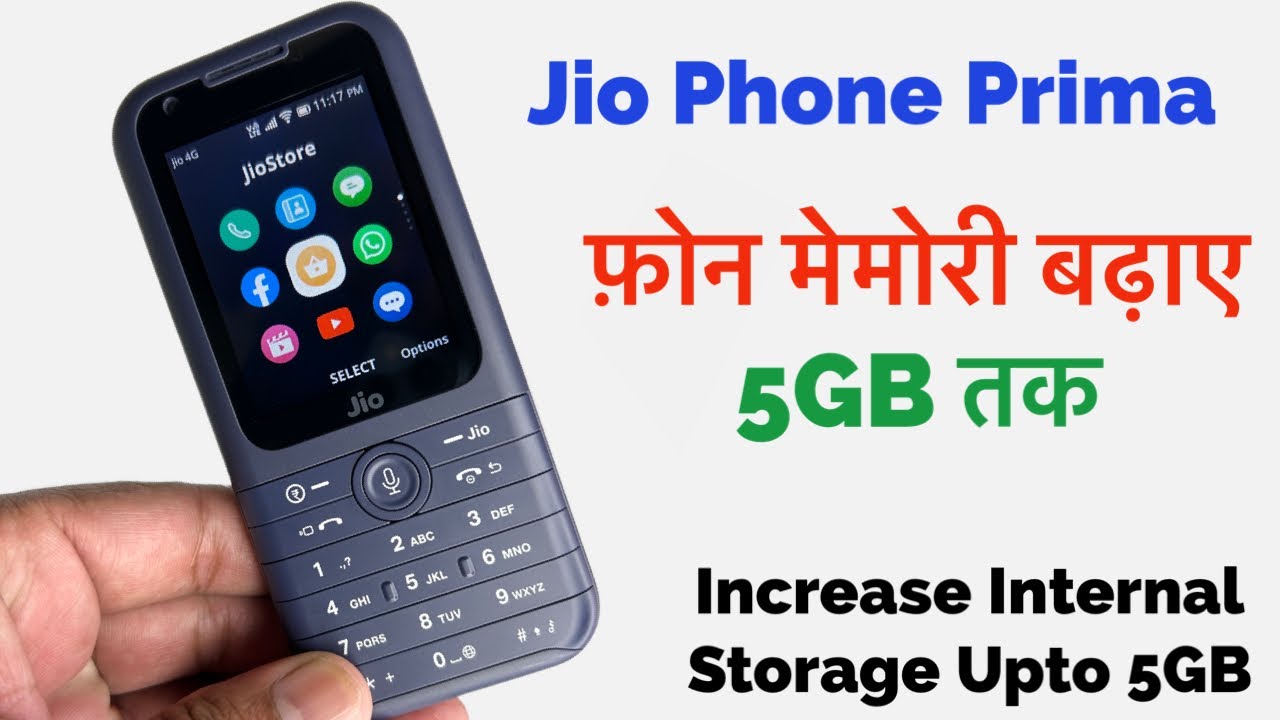 Boost Storage on Jio Phone Prima: No Memory Card Required!