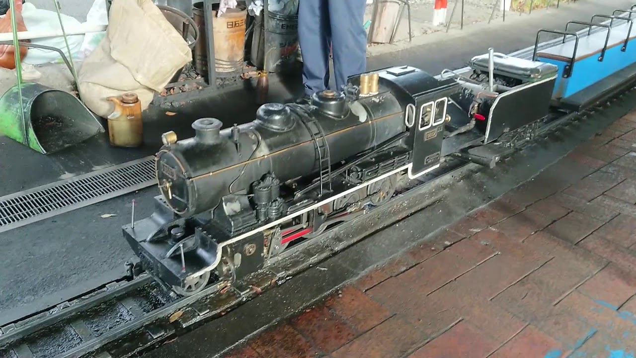 碓氷峠鉄道文化むら 5インチゲージミニSL D51もあった！ - YouTube