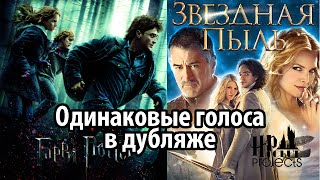 Одинаковые Голоса В Дубляже: Гарри Поттер И Звёздная Пыль