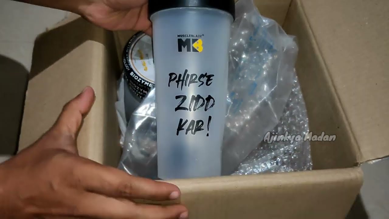 Biozyme Whey Protein Unboxing Muscle Blaze | Biozyme Whey Protein Performance | Muscle Blaze