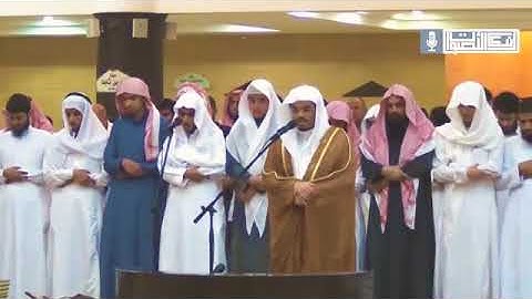 وإذ قال لقمان لابنه وهو يعظه . تلاوة خاشعة هادئة للشيخ ياسر الدوسرى