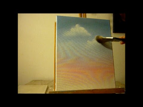 Previs site geroosterd brood betreden Wolken makkelijk, alla-prima in olieverf - Bob Ross style - Eline Ulaen  Art. - YouTube