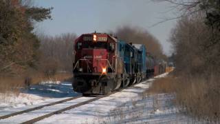 Behemoth Freight Train Battles The Hill [HD]